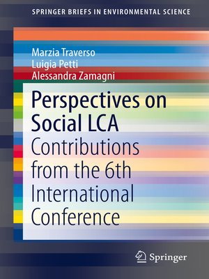 cover image of Perspectives on Social LCA